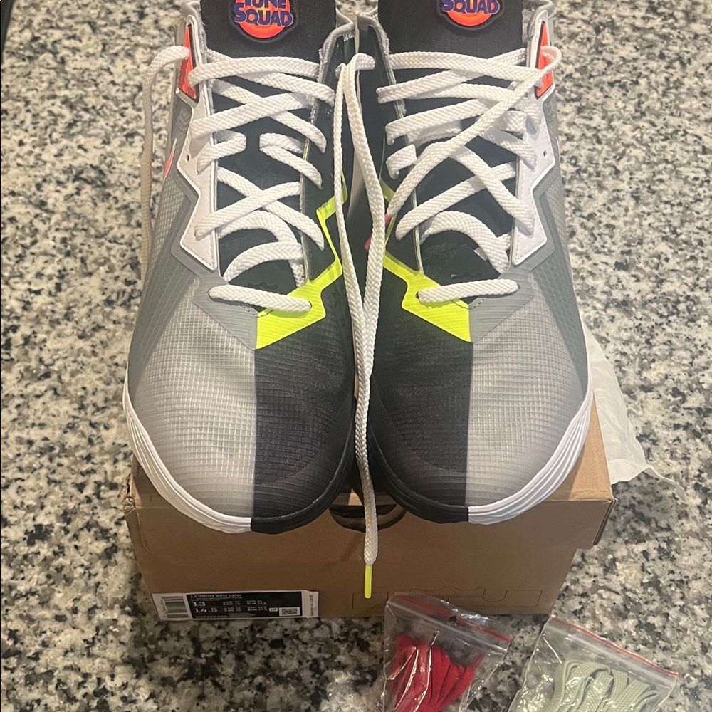 Nike Athletic Shoes - Black, Gray, White, Yellow